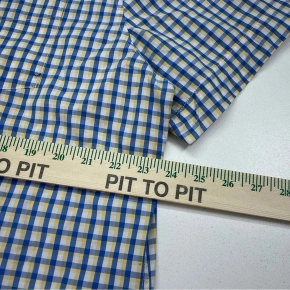 Banana Republic Luxe stretch poplin Mens Size XL Button Down Shirt 1209 - Picture 5 of 7